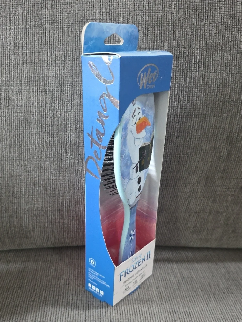 Wet Brush Featuring Disney Frozen II Olaf, Blue, New The Original‎ Detangler.